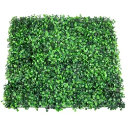 VEVOR Artificial Boxwood Panel UV 24pcs Boxwood Hedge Wall Panels Artificial Grass Backdrop Wall 20