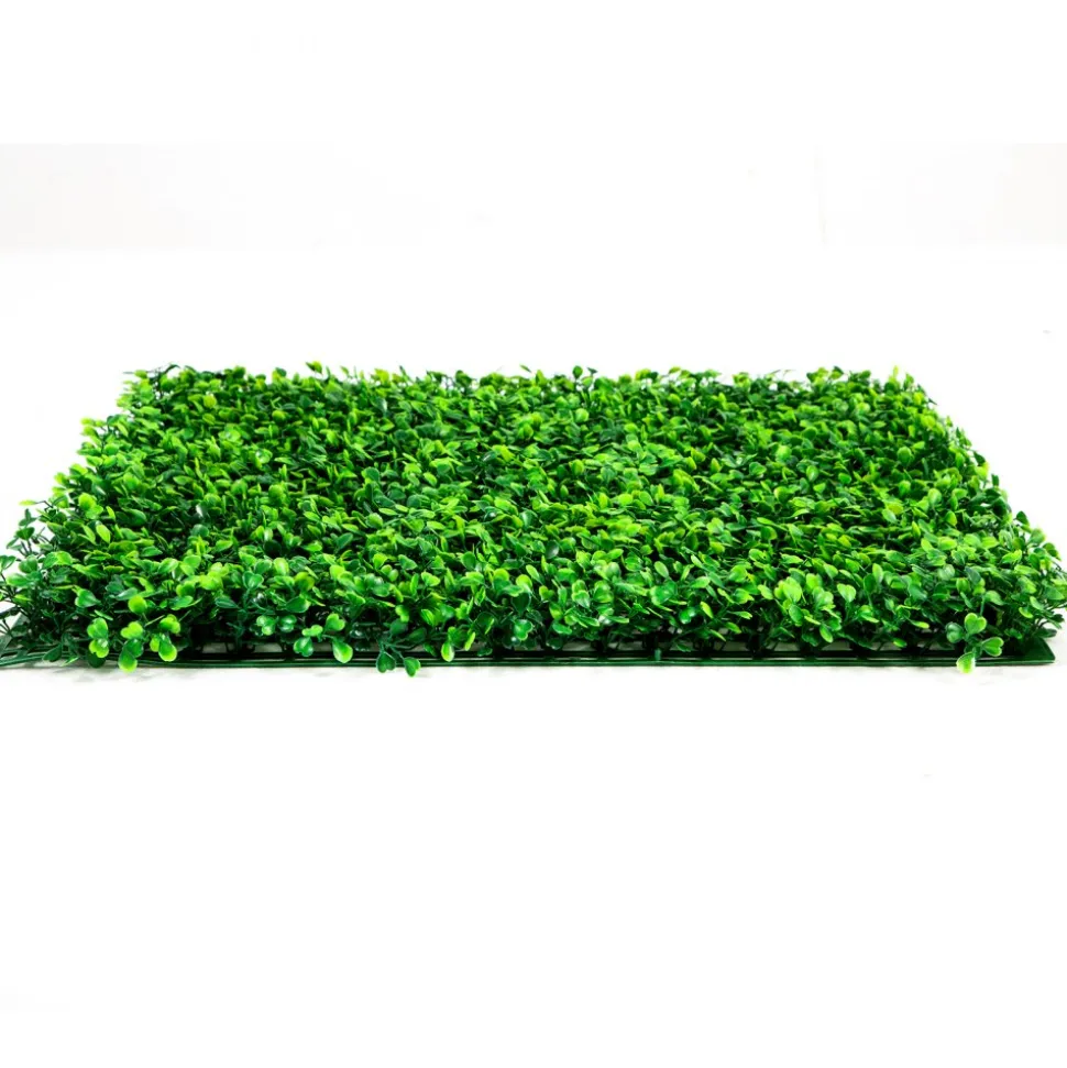 VEVOR Artificial Boxwood Panels, 20 PCS 20"x20" Boxwood Hedge Wall Panels, PE Artificial Grass Backdrop Wall 1.6", Privacy Hedge Screen for Decoration of Outdoor, Indoor, Garden, Fence, and Backyar