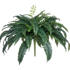 VEVOR Artificial Ferns, Natural Spread Diameter 43-47 Inch, Large Hanging Artificial Boston Ferns, Fake Plant Wall Decor with 88 Branches, Faux Fern for Home Office and Outdoor (Flowerpot Unincluded)