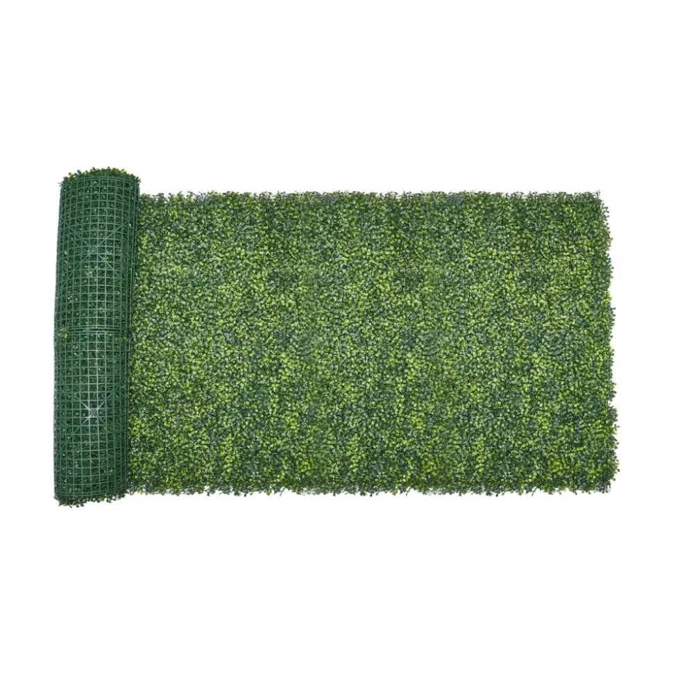 VEVOR Artificial Grass Wall Panels, 60 x 120 inch, Milan Grass Greenery Boxwood Panel for Indoor Outdoor Green Decor & Ivy Fence Covering, Privacy Backdrop Wall Hedge Screen for Garden