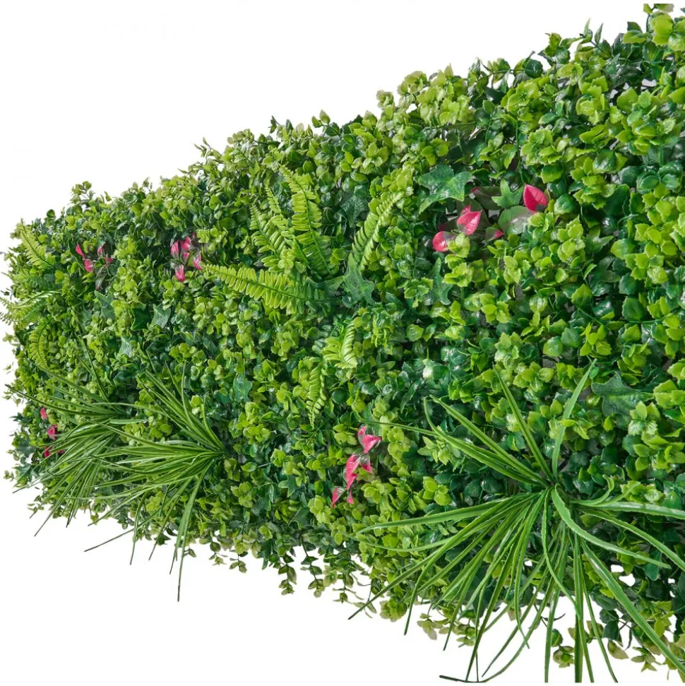 VEVOR Artificial Plant Wall, 12PCS 20 x 20 in Artificial Boxwood Panels, Greenery Backdrop Privacy Hedge Fence with Sun Protection, Fake Grass Wall Screen for Wedding, Indoor, Outdoor Garden, Backyard