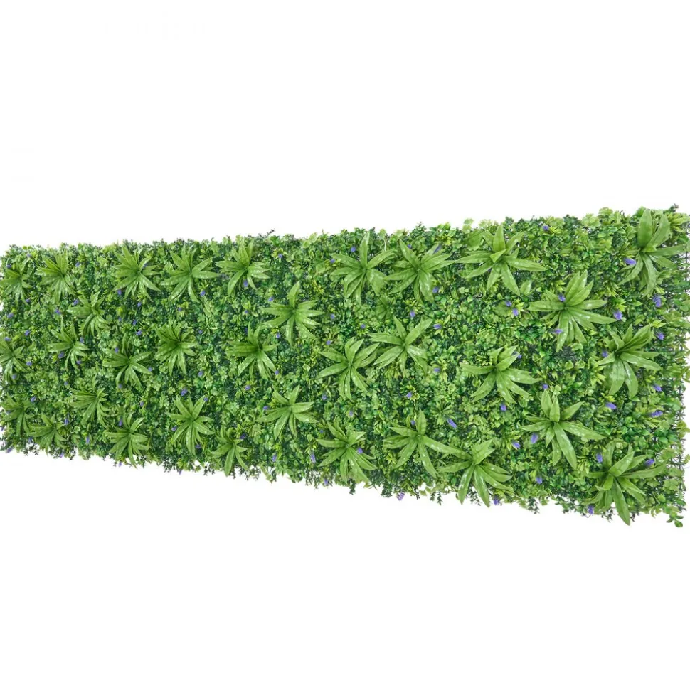 VEVOR Artificial Plant Wall, 40 x 120 in Artificial Boxwood Panels, Sun Protection Greenery Backdrop Privacy Hedge Fence, Fake Grass Screen for Wedding, Indoor, Outdoor Garden, Backyard (1 PC)