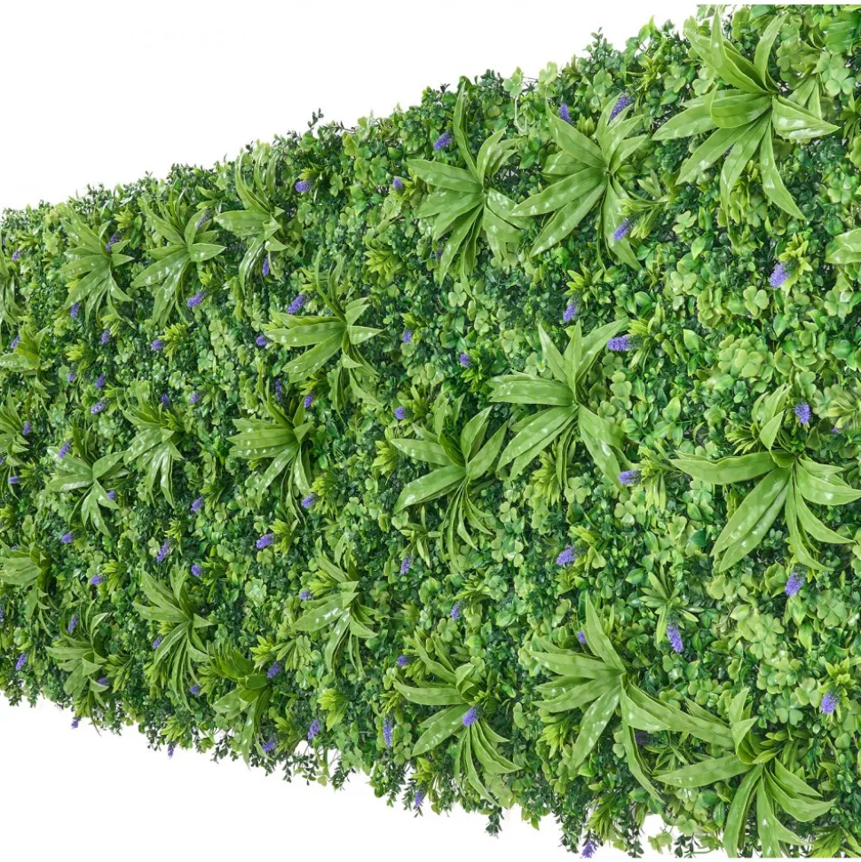 VEVOR Artificial Plant Wall, 40 x 120 in Artificial Boxwood Panels, Sun Protection Greenery Backdrop Privacy Hedge Fence, Fake Grass Screen for Wedding, Indoor, Outdoor Garden, Backyard (1 PC)
