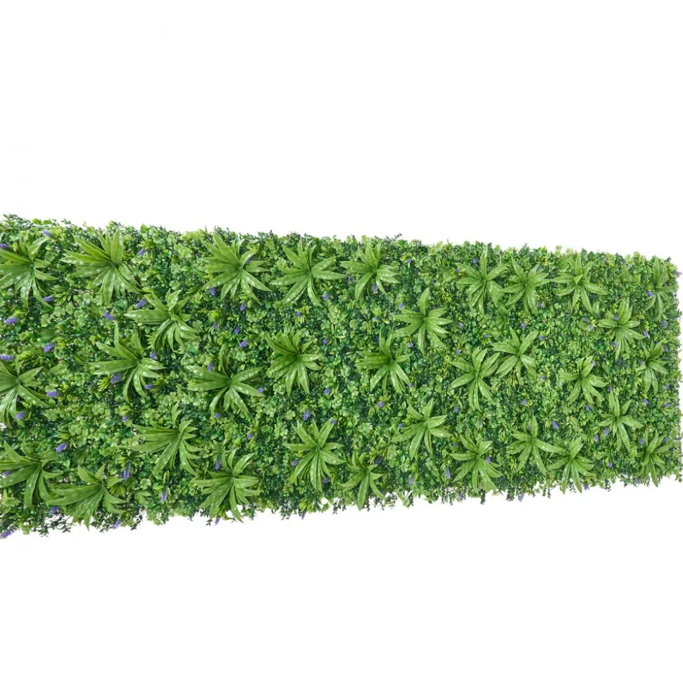 VEVOR Artificial Plant Wall, 40 x 120 in Artificial Boxwood Panels, Sun Protection Greenery Backdrop Privacy Hedge Fence, Fake Grass Screen for Wedding, Indoor, Outdoor Garden, Backyard (1 PC)