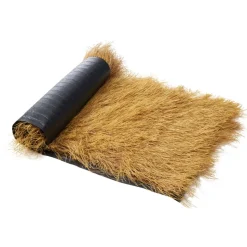 VEVOR Artificial Thatch Grass Roof, 1.3 x 3.9 ft Tiki Bar Hut Thatch Roofing Roll, Waterproof & Fire-Resistant, Palapa Tiki Roof Mat for Patio Pool Beach Tropical Hawaiian Party Décor