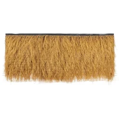 VEVOR Artificial Thatch Grass Roof, 1.6 x 19.7 ft Tiki Bar Hut Thatch Roofing Roll, Waterproof & Fire-Resistant, Palapa Tiki Roof Mat for Patio Pool Beach Tropical Hawaiian Party Décor