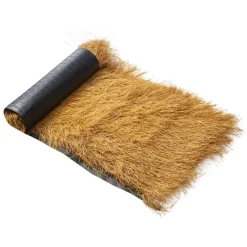 VEVOR Artificial Thatch Grass Roof, 1.6 x 19.7 ft Tiki Bar Hut Thatch Roofing Roll, Waterproof & Fire-Resistant, Palapa Tiki Roof Mat for Patio Pool Beach Tropical Hawaiian Party Décor