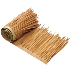 VEVOR Artificial Thatch Grass Roof, 1.3 x3.2 ft Mexican Style Tiki Bar Hut Skirt Thatch Roofing Roll, Waterproof & Fire-Resistant, Palapa Duck Blind Grass for Patio Pool Beach Hawaiian Party Décor