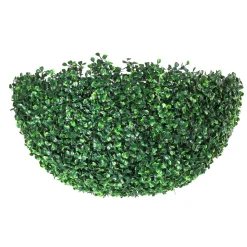 VEVOR Artificial Topiaries Boxwood Trees, 20” Tall (2 Pieces), Ball-Shape Faux Topiaries Plant, All-year Green Feaux Plant Decorative Balls for Backyard, Balcony,Garden, Wedding and Home Décor