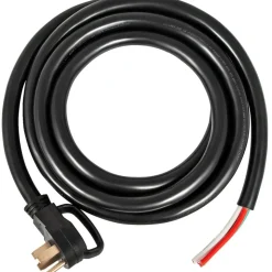 VEVOR 30' 50A RV Camp Power Cord Generator Cord 6/3 + 8/1 AWG NEMA 14-50P to Bare Wire