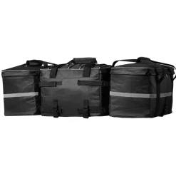 VEVOR ATV Rear Storage Bag, 54L ATV Rear Cargo Bag with 16L Cooler Insulated Bag, 600D Oxford Cloth Storage Rear Rack Seat Bag Fit Most ATVs with Rear Rack, Compatible with ATV, UTV, Can-Am Vehicles