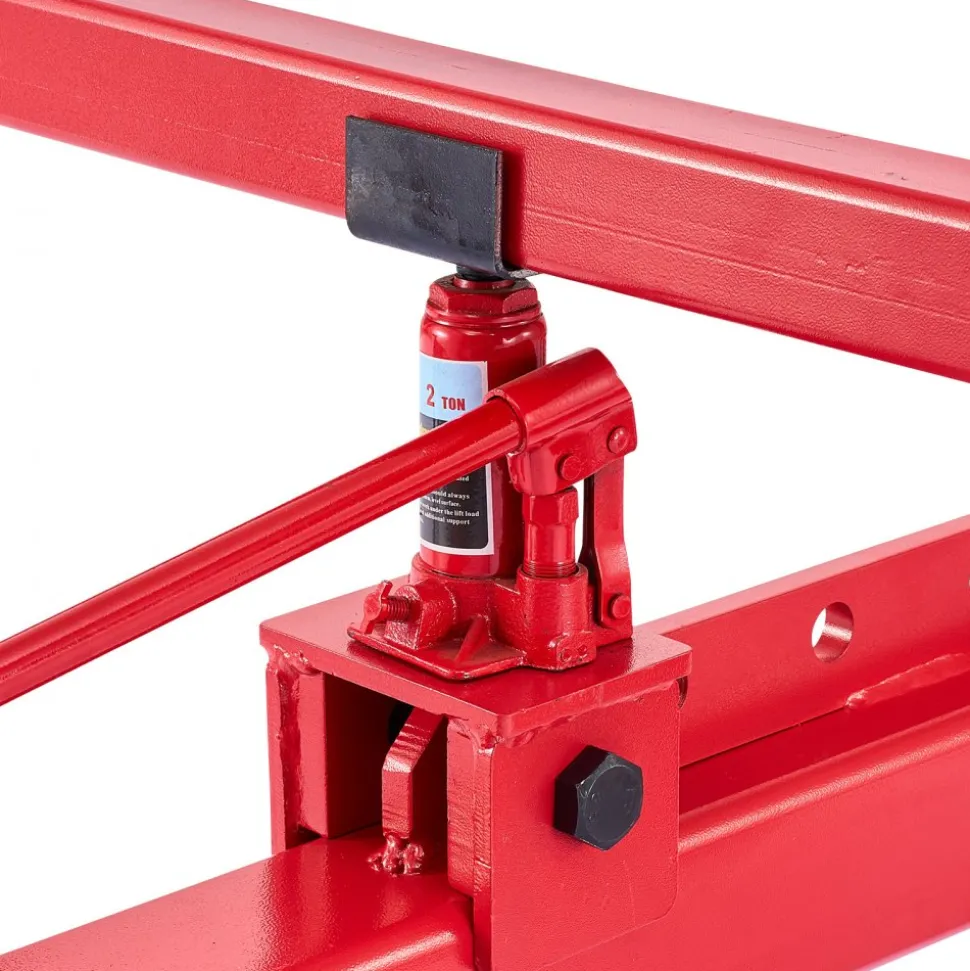 VEVOR Auto Body Frame Puller Straightener, 6T Tension Car Body Repair Equipment with 3T Airbag Jack & 6000PSI Hydraulic Foot Pump, Include 16 Straightening Tools, for Auto Repair Shop Sedan SUV Pickup