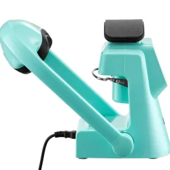 VEVOR Auto Hat Heat Press Machine, with 2pcs Interchangeable Platens, Automatic Open and Release, Touchscreen for Precise Time and Temperature Control, Heat Transfer Printing for Caps, Hats, Green