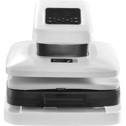 VEVOR Auto Heat Press Machine 15 x 15 inch T-Shirt Press Machine White, Auto Release and Adjustable Pressure, Digital Display, Rapid and Even Heating, for Sublimation, Vinyl, Heat Transfer Projects