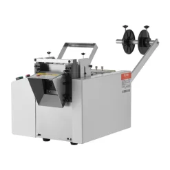 VEVOR Auto Heat-Shrink Tube Cutter, Cable Pipe Cutting Machine with 1mm-85mm Cutting Width, 0.1mm-99999.9mm Length, Automatic Tube Cutter for Heat Shrink Tube, Fiberglass Tube, Cable, Yellow Wax Tubes