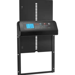 VEVOR Automatic Chicken Coop Door, Battery Powered Chicken Coop Door with Timer & Manual Setting, Anti-Pinch Security, Durable Aluminum Alloy, Auto Chick Run Gate Opener with Waterproof Sealing, Black