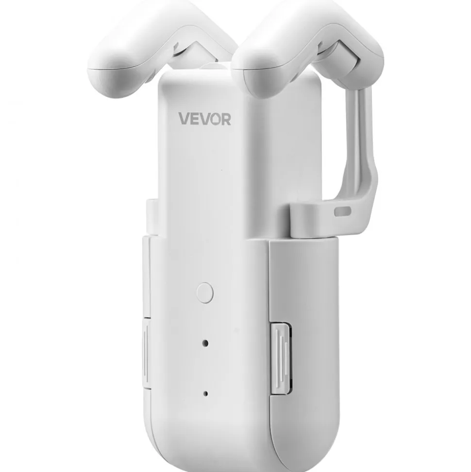 VEVOR Automatic Curtain Opener, APP and Remote Control, Hub Included, Electric Smart Curtain Opener Compatible with Alexa and Google Home, Timed Opening and Closing, Silent Mode, for Roman Rods