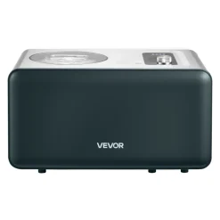 VEVOR Automatic Ice Cream Maker with Built-in Compressor, 1.5 Quart No Pre-freezing Gelato Maker, Electric Sorbet-Maker, 3 Modes Compressor Ice Cream Machine for Home Kitchen