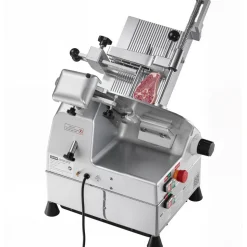 VEVOR Automatic Meat Slicer, 500W, Electric Deli Slicer Machine with 10 inch Sharp 75Cr1 Steel Blade, 0-0.67 inch Adjustable Thickness, 633 RPM Fast Slicing, for Frozen Meat, Cheese, and Bread