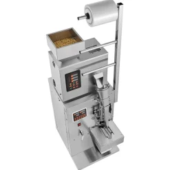VEVOR Automatic Particle Packaging Machine, 0.002-0.22lbs/1-100g, Multi-Function Pouch Powder Sachet Weighting Filling Packing Machine, Powder Filler Machine for Tea Seeds Grains Flour Beans Glitter