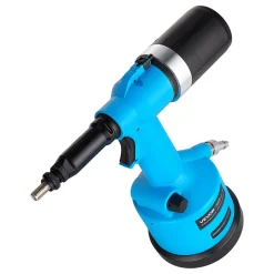 VEVOR Automatic Pneumatic Rivet Nut Gun Kit with 13PCS SAE & Metric Gun Heads, Industrial-Grade 5620LBS Pulling Force, Air Rivet Nut Tool for Automotive, Construction, Industrial Manufacturing