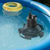 VEVOR Automatic Pool Cover Pump, 1/2 HP 1600 GPH, 120V Submersible Swimming Pool Cover Pump with 25 ft Power Cord, 25 ft Max Head Lift, Water Removal and Transfer Pump, for Pool Draining Hot Tubs