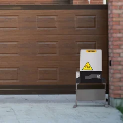 VEVOR Automatic Sliding Gate Opener 1400LBS with 2 Remote Controls, Gate Operator Hardware Kit for Security, Move Speed 43ft Per Min, Electric Rolling Driveway Slide Gate Motor