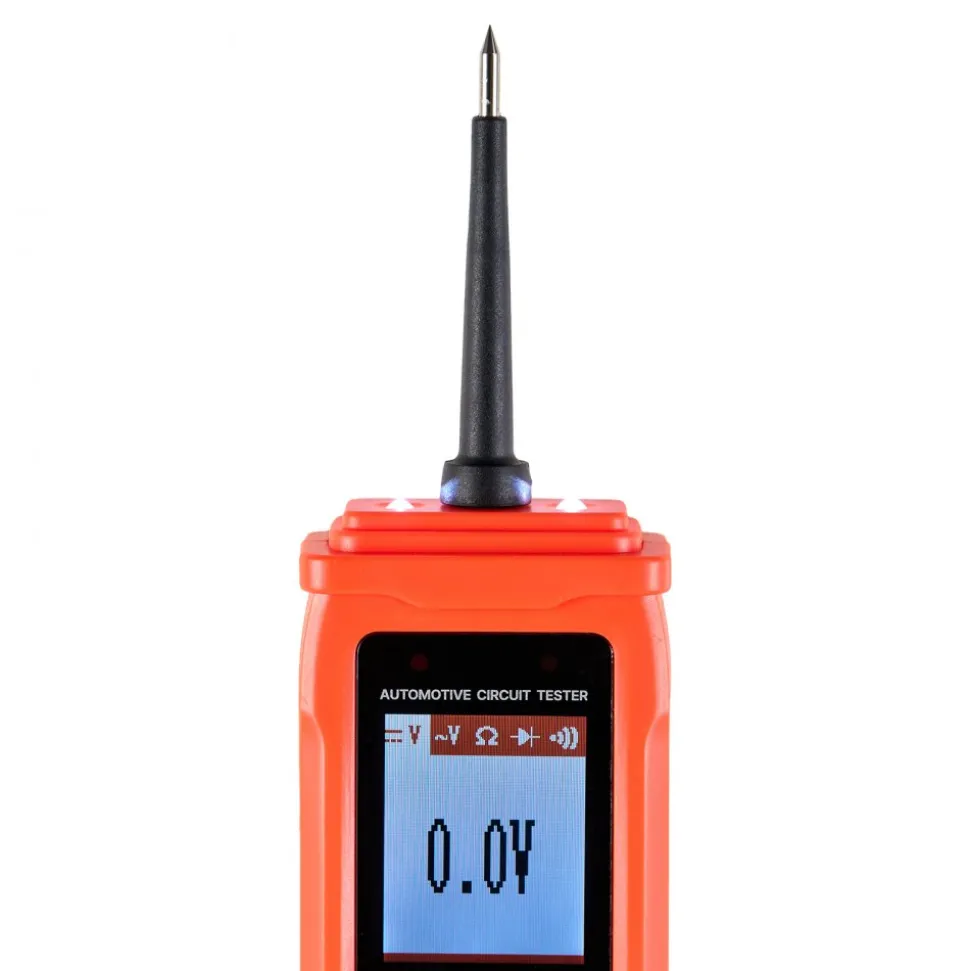 VEVOR Automotive Circuit Tester Kit, 8 - 35 DCV Power Circuit Probe Tester with TFT Color Display and Lighting, 2-in-1 Electrical Automotive Power Tester Probe with 19.7 ft / 6 m Extension Cable