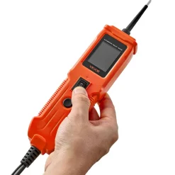 VEVOR Automotive Circuit Tester, 8 - 35 DCV Power Circuit Probe Tester with TFT Color Display and Lighting, Automotive Power Tester Probe with 13 ft / 4 m Cable, ABS Shell Electrical Detector Finder