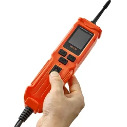 VEVOR Automotive Circuit Tester, 8 - 35 DCV Power Circuit Probe Tester with TFT Color Display and Lighting, Automotive Power Tester Probe with 19.7 ft / 6 m Cable, 2-in-1 Electrical Detector Finder
