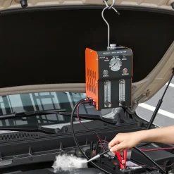 VEVOR Automotive Smoke Machine Leak Detector, DC 12V EVAP Vacuum Diagnostic Tester with Built-in Air Pump, Pressure Gauge & Flow Meter, 2-Mode Fuel Detector for Cars, Motorcycles, Trucks, Boats, ATVs
