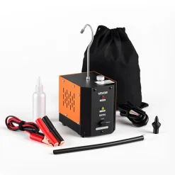 VEVOR Automotive Smoke Machine Leak Detector, DC 12V EVAP Vacuum Diagnostic Tester with Built-in Air Pump, Adjustable Pressure, Vacuum Pipeline Fuel Diagnostic Detector for Cars, Motorcycles, Boats