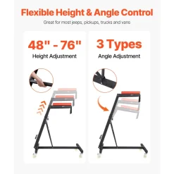 VEVOR Automotive Top Creeper, with Adjustable Height 49.6