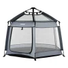 VEVOR Baby Playpen, Pop Up Toddler Playpen with Canopy, Indoor & Outdoor Portable Play Yard for Babies Toddlers with UPF 50+ Sunshades & Travel Bag for Home Park Beach, Foldable and Lightweight