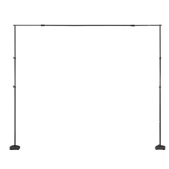 VEVOR Backdrop Stand, 8.5 x 10 ft Adjustable Photo Backdrop Stand Kit, Portable Background Backdrop Stand with 7 Crossbars, Heavy Duty Projector Screen Stand, for Wedding, Photo Video Studio & Party