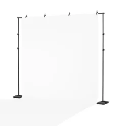 VEVOR Backdrop Stand, 8.5 x 10 ft Adjustable Photo Backdrop Stand Kit, Portable Background Backdrop Stand with 7 Crossbars, Heavy Duty Projector Screen Stand, for Wedding, Photo Video Studio & Party