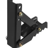 VEVOR 18" Backhoe Thumb, 1/2" Teeth Thickness Heavy Duty Excavator Thumb, Black Steel Weld On Thumb Attachments with 12mm Bolt-On Design Adjustable Mechanical Thumb for Backhoe/Excavator