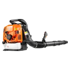 VEVOR Backpack Leaf Blower, 75.6CC 4-Stroke Engine Gas Powered Leaf Blower with 1.8L Fuel Tank, 615 CFM Air Volume, 179 MPH Air Speed, Ideal for Lawn Care, Leaves Cleaning, Yard Debris & Snow Removal