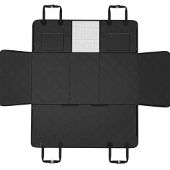 VEVOR Back Seat Extender for Dogs,Dog Hammock for Car Back seat, Dog Car Seat Cover with Hard Bottom Dog Car Seat Bed 53