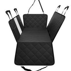 VEVOR Back Seat Extender for Dogs,Dog Hammock for Car Back seat, Dog Car Seat Cover with Hard Bottom Dog Car Seat Bed 53