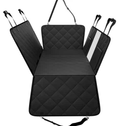 VEVOR Back Seat Extender for Dogs,Dog Hammock for Car Back seat, Dog Car Seat Cover with Hard Bottom Dog Car Seat Bed 53
