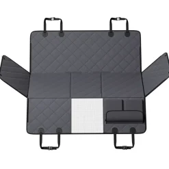 VEVOR Back Seat Extender for Dogs,Dog Hammock for Car Back seat,Waterproof Hard Bottom Dog Car Seat Cover for Back Seat 54