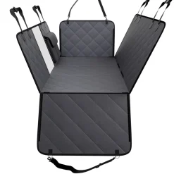 VEVOR Back Seat Extender for Dogs,Dog Hammock for Car Back seat,Waterproof Hard Bottom Dog Car Seat Cover for Back Seat 54