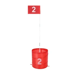 VEVOR Backyard Golf Game, 3 Hole Golf Course, Golf Game Practice Games, Golf Chipping Game for Family, Adults and Kids, Portable Outdoor Yard Golf Game for Lawn, Yard, Camping, Park, Beach