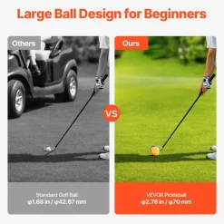 VEVOR Backyard Golf Game, 3 Hole Golf Course, Golf Game Practice Games, Golf Chipping Game for Family, Adults and Kids, Portable Outdoor Yard Golf Game for Lawn, Yard, Camping, Park, Beach