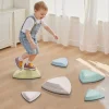 VEVOR Balance Stepping Stones for Kids, 6 PCS, Up to 220 lbs, Non-Slip Toddlers Sensory Stepping Stones, Obstacle Course Coordination Game Toys Indoor or Outdoor Play for Children Aged 3 4 5 6 7 8+