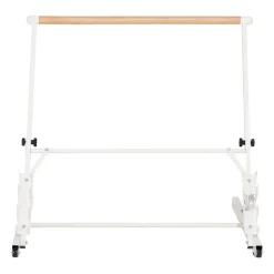 VEVOR Ballet Barre, 3 ft Freestanding Portable Barre Bar, Home Fitness Exercise Equipment for Abs, Arms, Strength, and Cardio, Easy to Store Foldable Stretching Dance Bars, 4 Level Height Adjustable