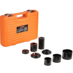 VEVOR Ball Joint Press Kit, 10 pcsTool Kit, C-press Ball joint Remove and Install Tools, for Most 2WD and 4WD Cars, Heavy Duty Ball Joint Repair Kit for Automotive Repairing