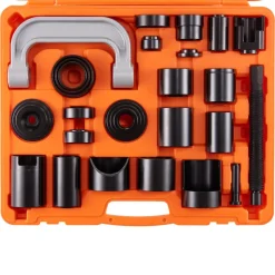 VEVOR Ball Joint Press Kit, 23 pcsTool Kit, C-press Ball joint Remove and Install Tools, for Most 2WD and 4WD Cars, Heavy Duty Ball Joint Repair Kit for Automotive Repairing