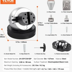 VEVOR Ball Vise, 5
